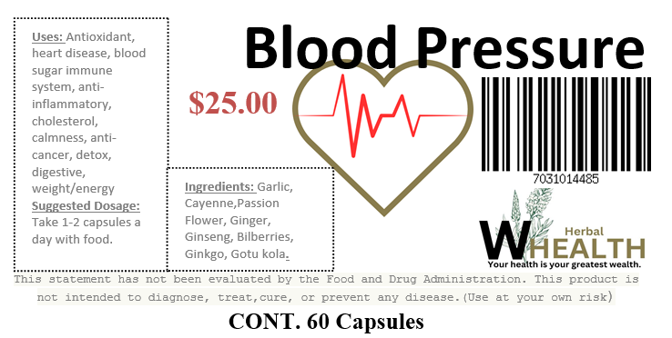 Blood Pressure Capsules