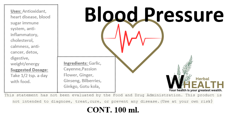 Blood Pressure Tincture