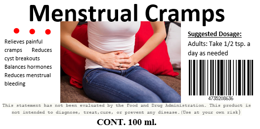 Menstrual Cramps Tincture