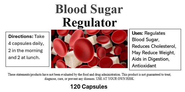 Blood Sugar Regulator Capsules