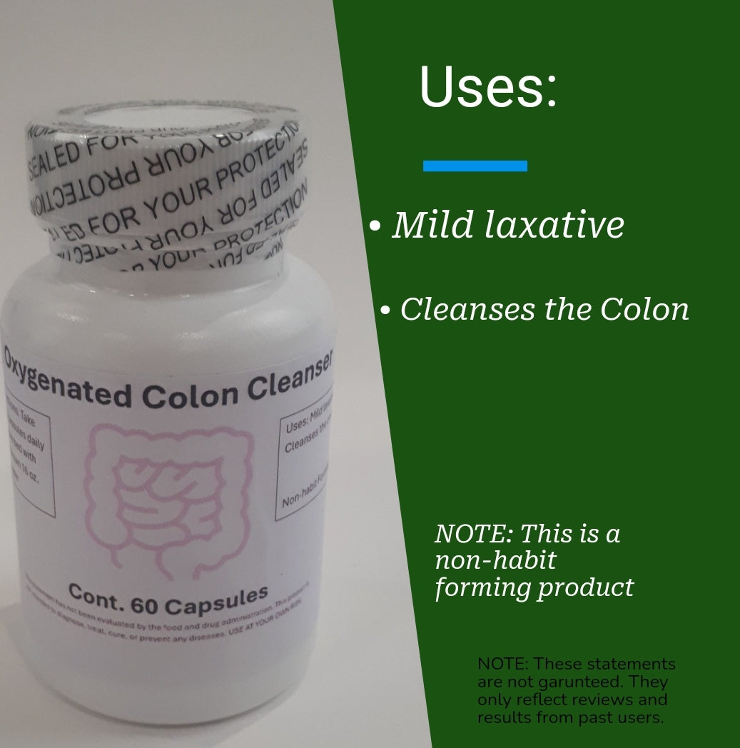 Oxygenated Colon Cleanser Capsules