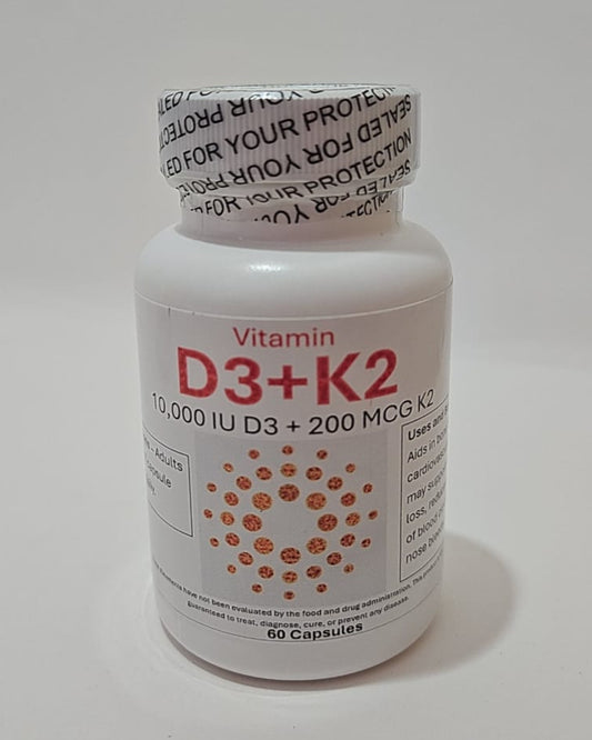 Vitamin D3 + K2 Capsules