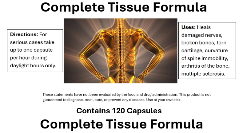 Complete Tissue Formula Capsules