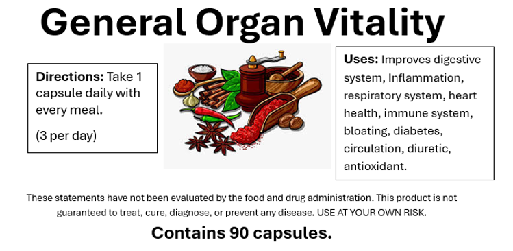 General Organ Vitality