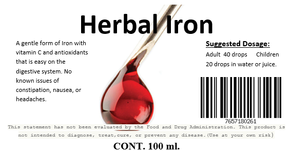 Herbal Iron Tincture