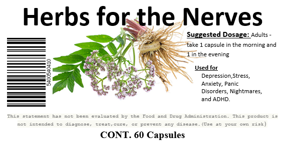 Herbs for the Nerves Capsules