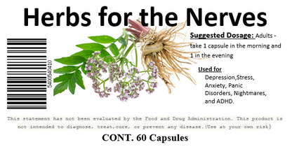 Herbs for the Nerves Capsules