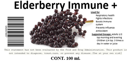 Elderberry Immune + Tincture