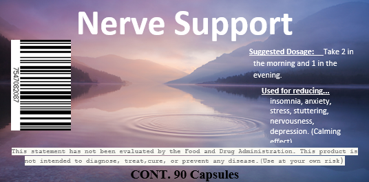 Nerve Support Capsules