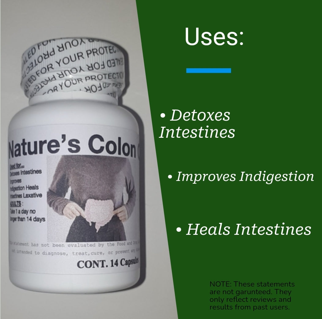 Nature's Colon Cleanse Capsules