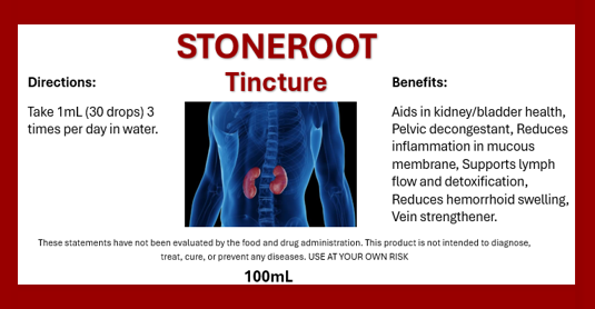 Stoneroot Tincture