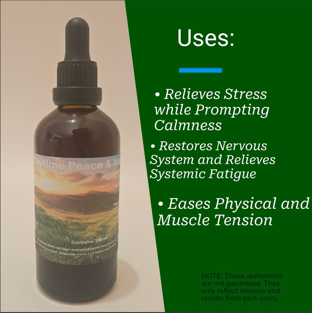Daytime Peace & Alertness Tincture